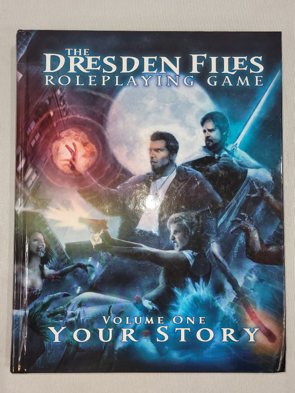 Dresden Files Volume 1 Your Story Handbook RPG Hardcover Game Book Manual
